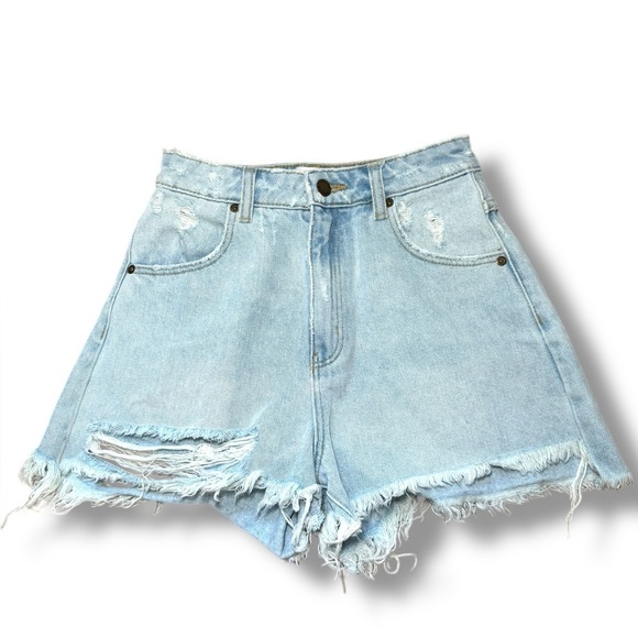 Rolla's Duster High Rise Slim Cut Off Shorts Sz 24 EUC - Picture 3 of 9